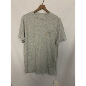 The stitch men’s L nwt gray fitted short sleeve pocket t shirt